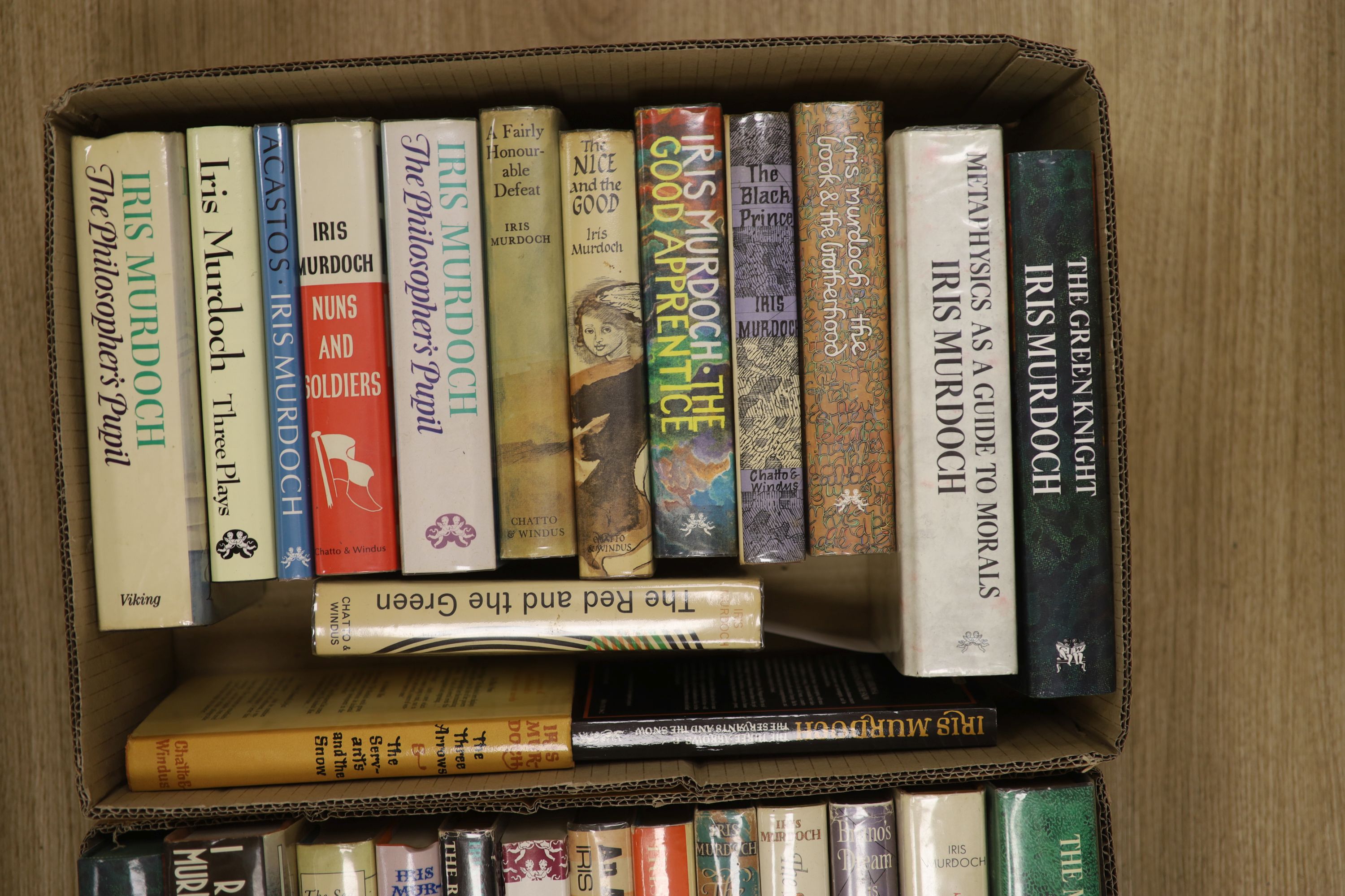 Murdoch, Iris. A selection (mostly novels) of First Editions